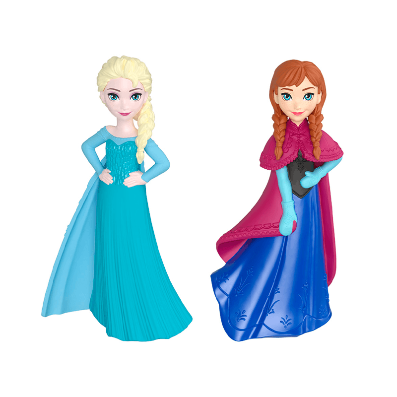 Mattel Disney Princesas Hrn68 Frozen Mini Reinas 7.5 Cm