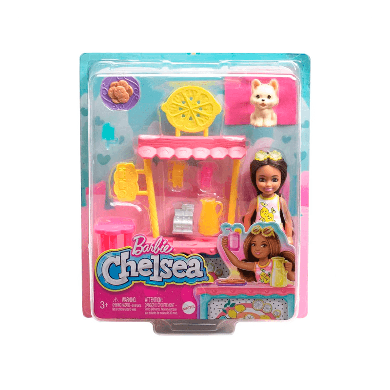 Mattel Barbie Hny60 Chelsea Puesto De Limonadas