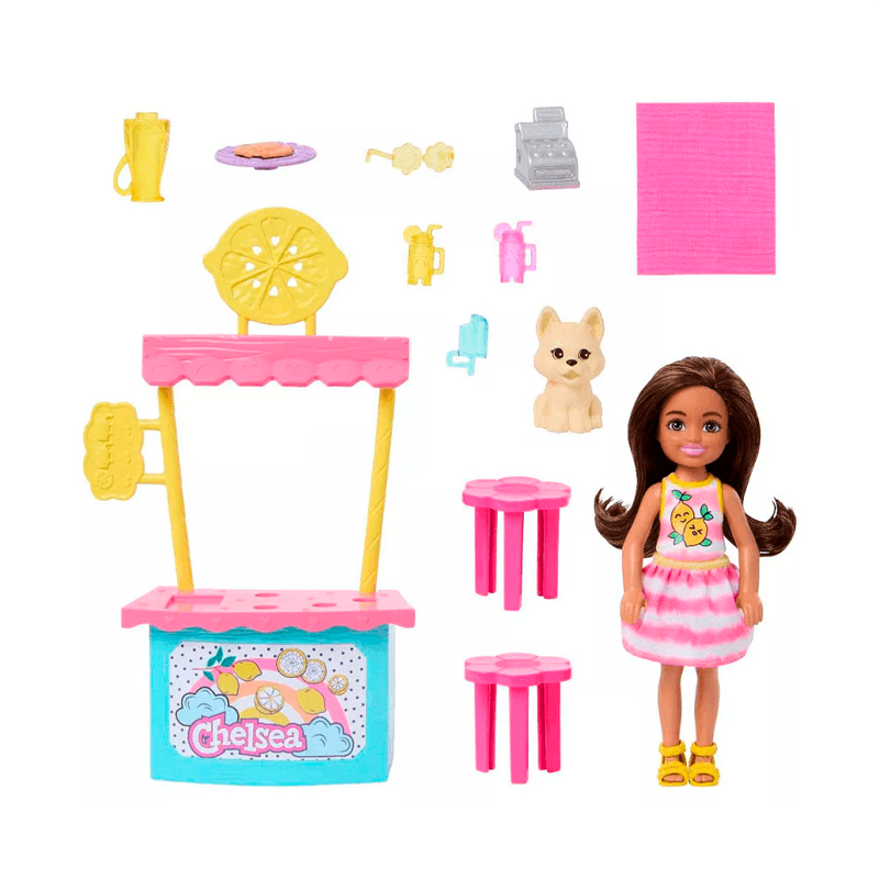 Mattel Barbie Hny60 Chelsea Puesto De Limonadas