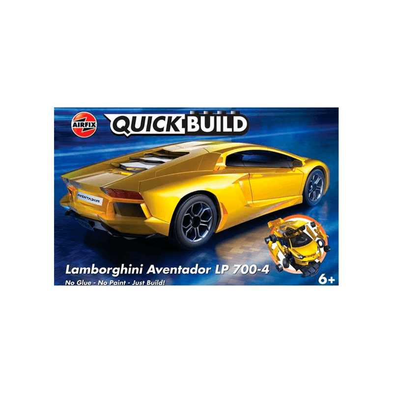 Airfix Quickbuild J6026 Lamborghini Aventador Lp 700-4 Amarillo