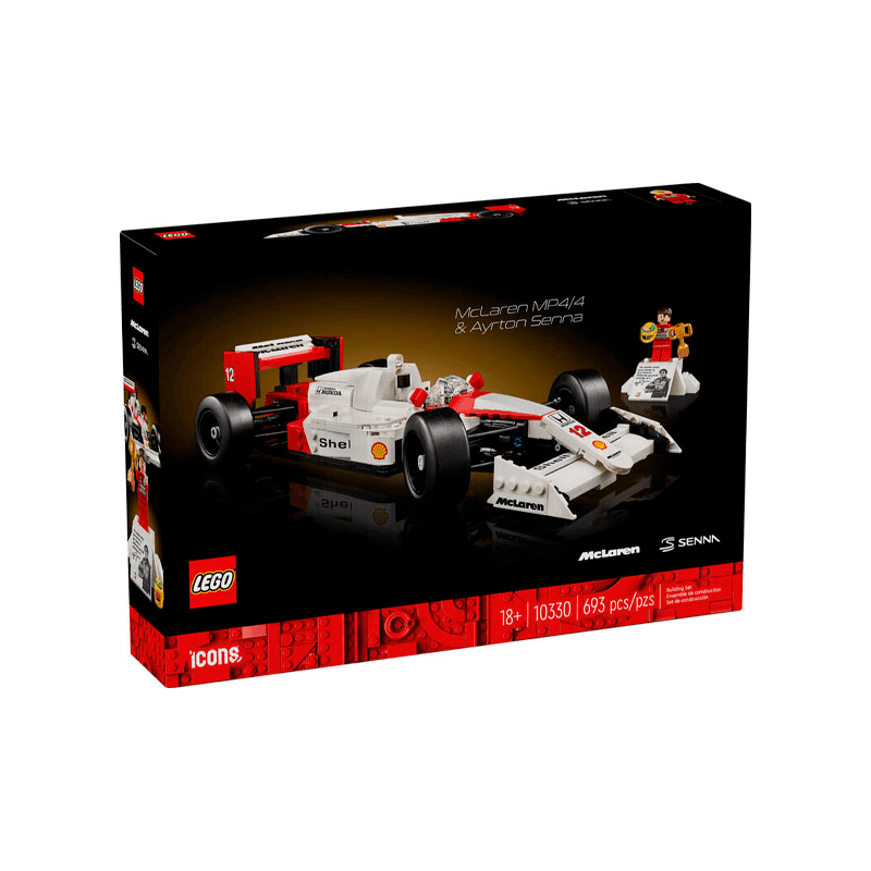 Lego Icons 10330 Mclaren Mp4/4 Y Ayrton Senna
