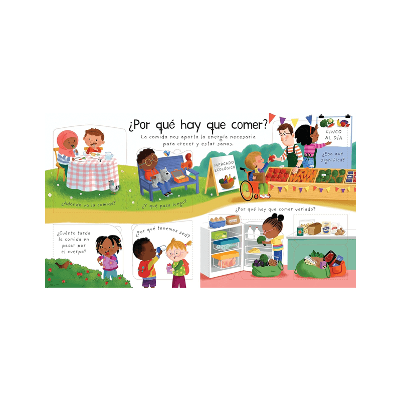 Libro Mis Primeras Preguntas: ¿Cómo Funciona El Cuerpo?