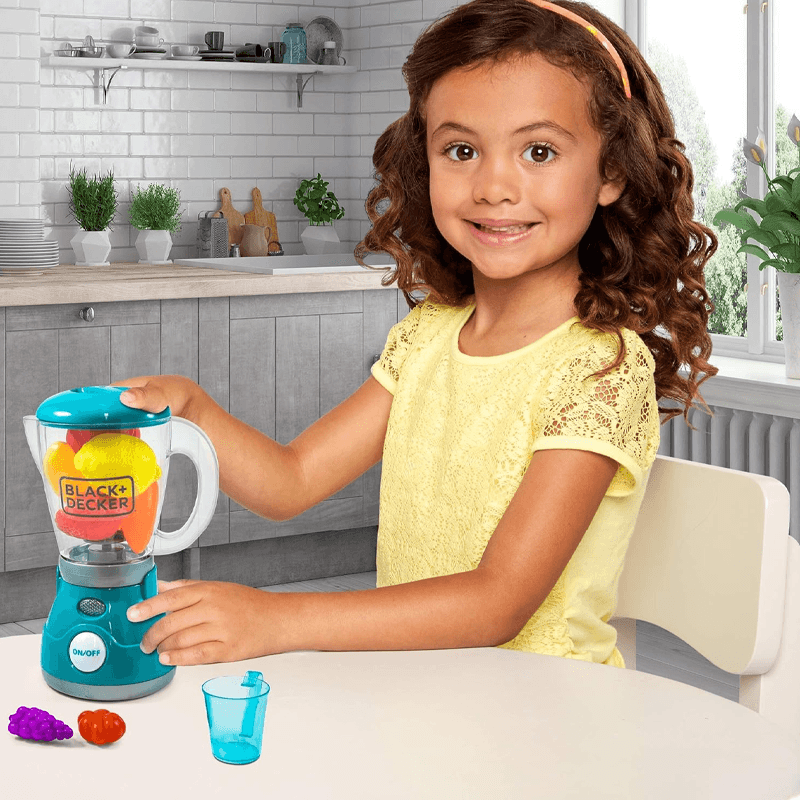 Jakks Pacific Black + Decker 403162-Rf1 Set De Licuadora Para Niños Interactiva