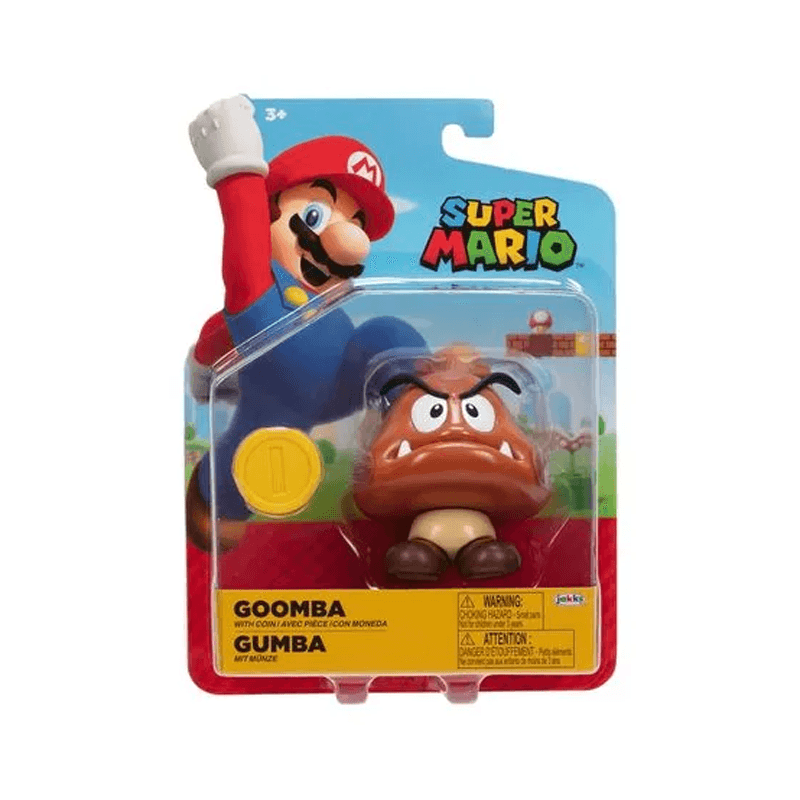 Jakks Pacific Nintendo  424374 Play Set Figuras Super Mario 4 Pgl W39