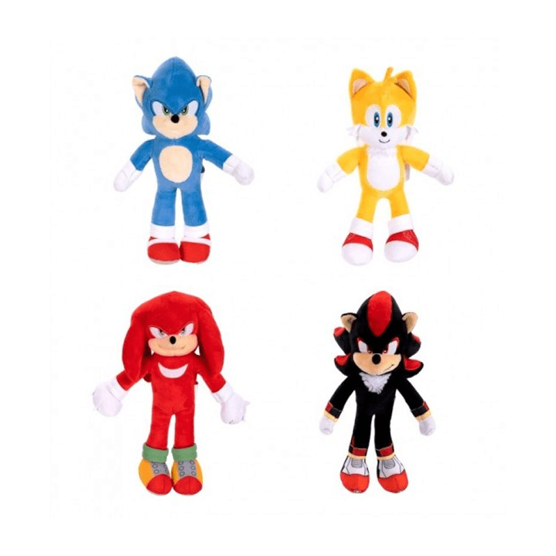 Jakks Pacific Sonic 424674-Pq Peluches Pelicula Sonic 3 De 9 Pgl
