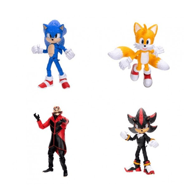 Jakks Pacific Sonic 423964 Figura Pelicula Sonic 3 De 5 Pgl
