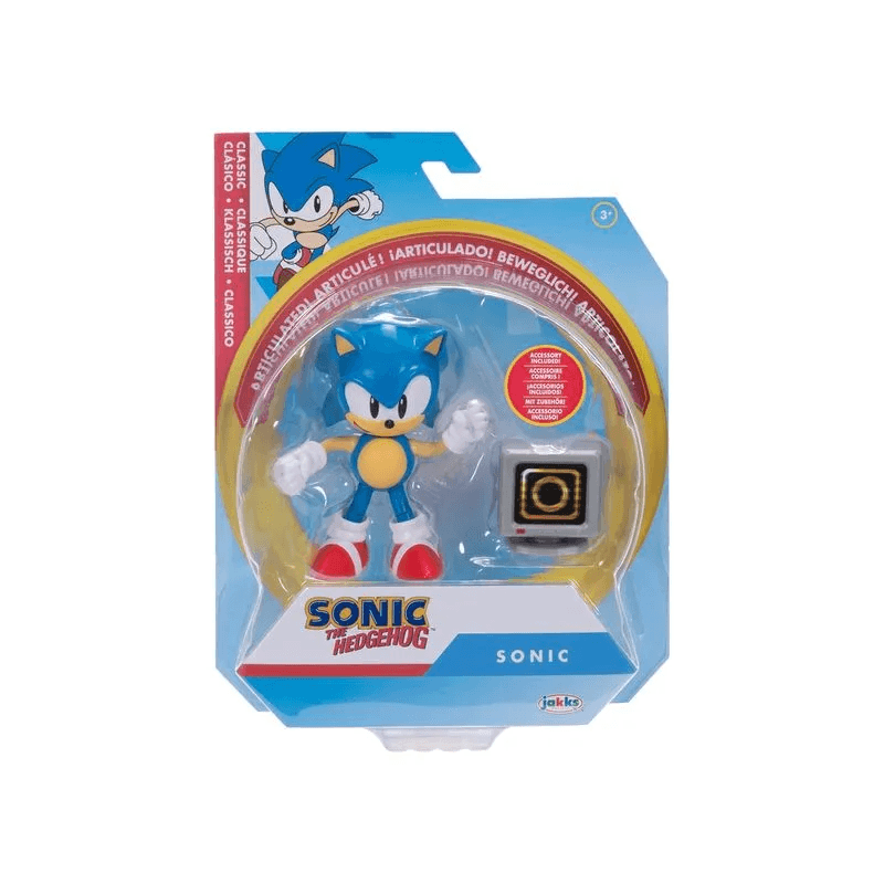 Jakks Pacific Sonic 423054 Figuras Articuladas Surtidas De 4 Pgl W17