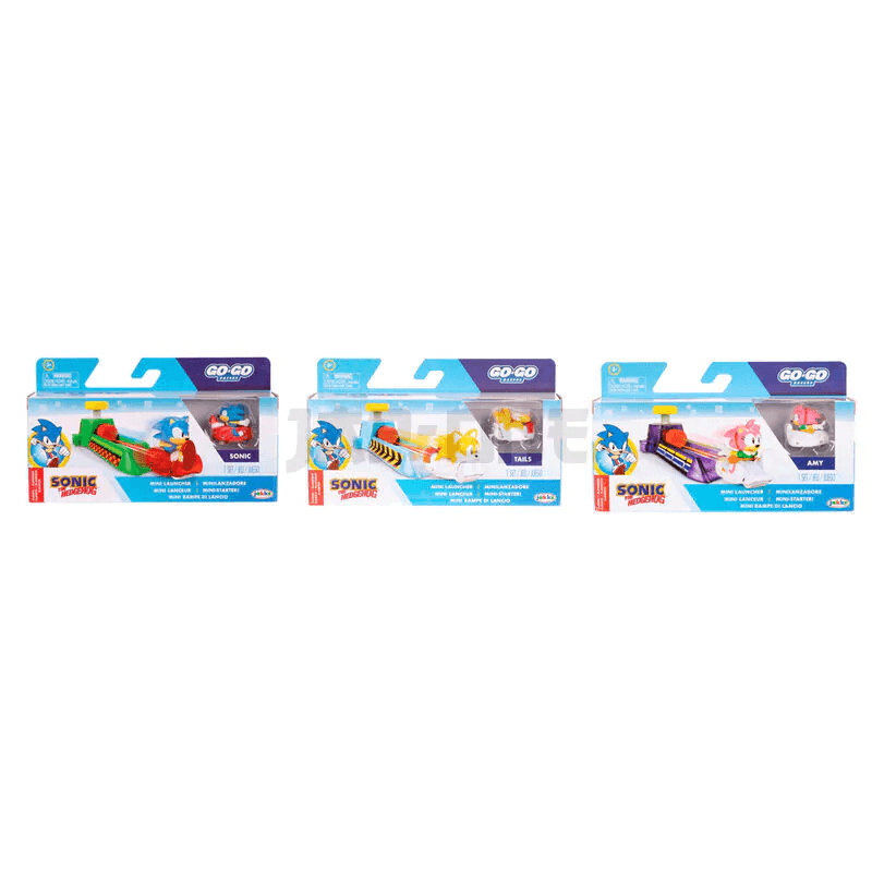 Jakks Pacific Sonic 423324 Figura Asistente De Go Go Racers Sonic W1