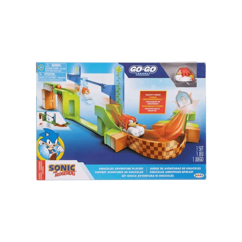 Jakks Pacific Sonic 423334 Figura Asistente De Juego  Go Go Racers Sonic W1