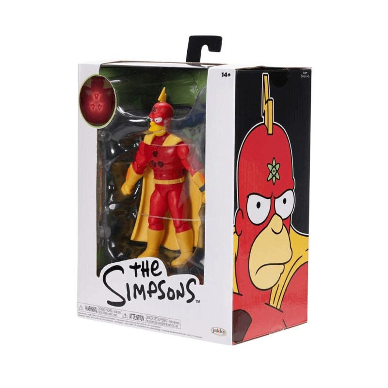 Jakks Pacific Los Simpsons 175534 Figura De 5 Pgl Hombre Radiactivo