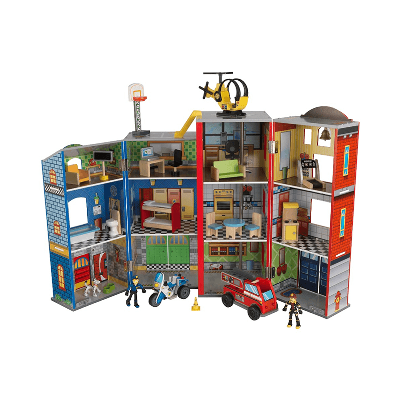 Kidkraft  63239A Set Estación De Bomberos