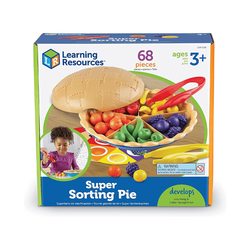 Learning Resources  Ler6216 Pastel De Súper Clasificación Para Niña