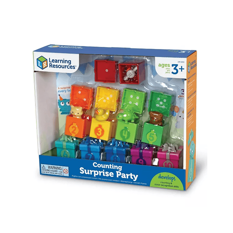 Learning Resources  Ler6803 Set De Actividad Con Animales Y Numeros