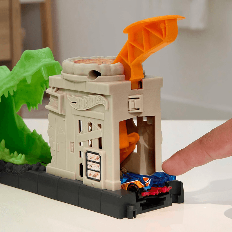 Mattel Hot Wheels Hkx39 Pista Némesis Cocodrilo