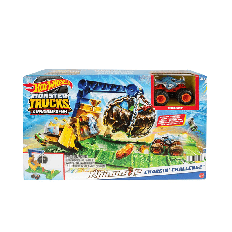 Mattel Hot Wheels Htp18 Monster Trucks Reto En La Selva