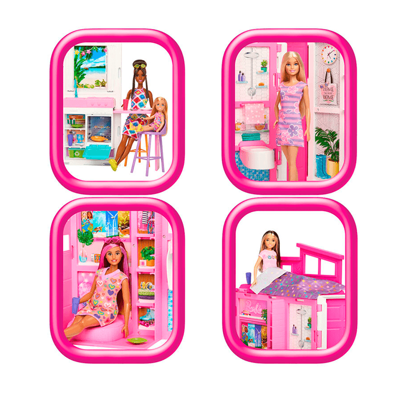 Mattel Barbie  Hrj77 Casa Glam Con Muñeca