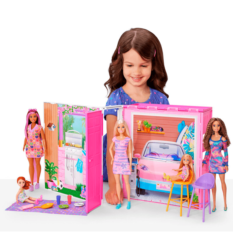 Mattel Barbie  Hrj77 Casa Glam Con Muñeca