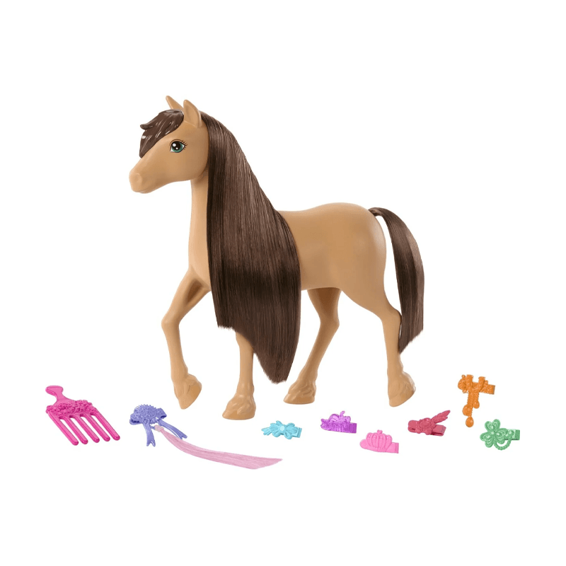 Mattel Barbie  Hxj29 Figura Pony Con Accesorio