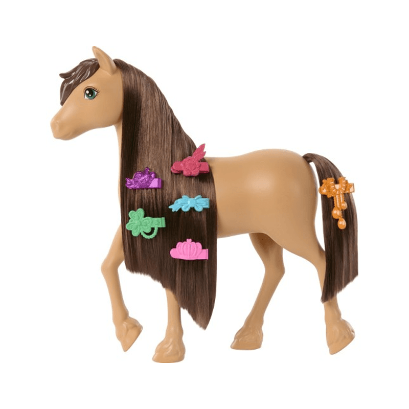 Mattel Barbie  Hxj29 Figura Pony Con Accesorio