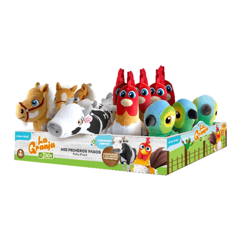 La Granja De Zenon 8033 Peluche Mis Primeros Pasos Surtido