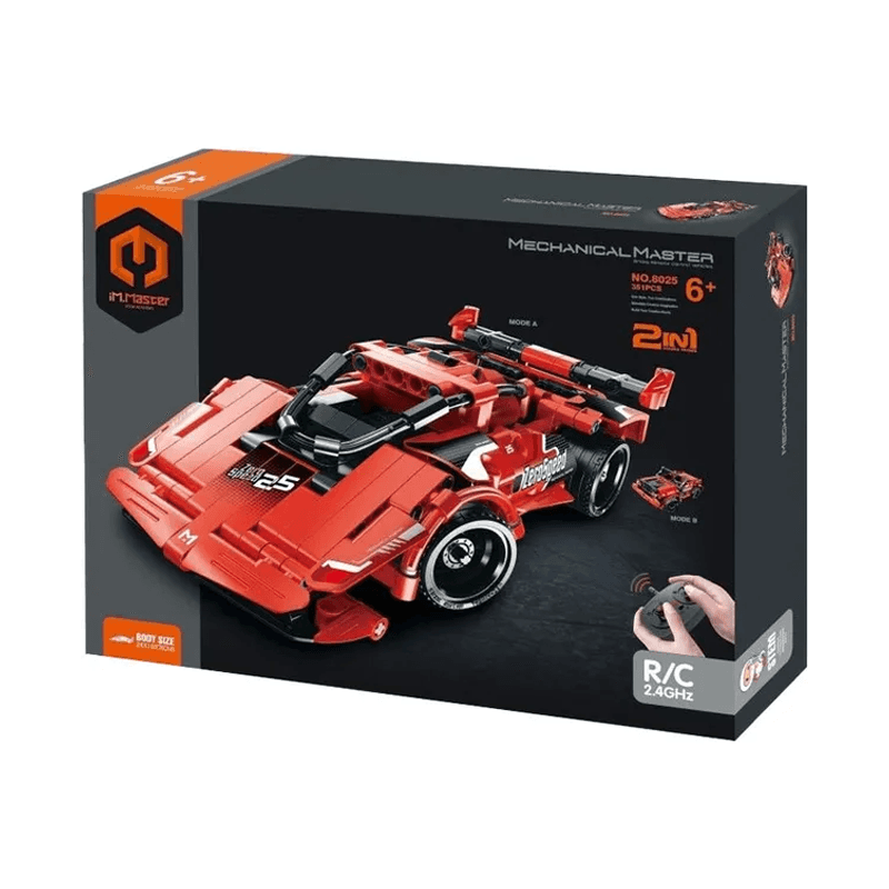 Im.Master Mechanical Master 8025 Super Carro Rojo  2 In 1 C/R