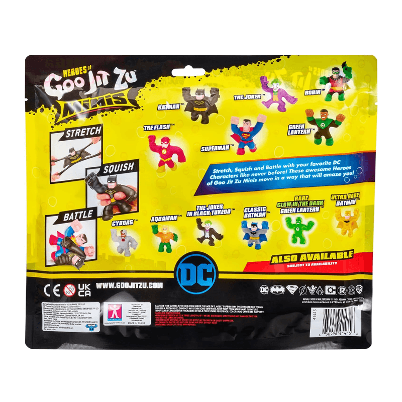 Moose Goo Jit Zu 41471 Héroes Dc Minis Mega X 6