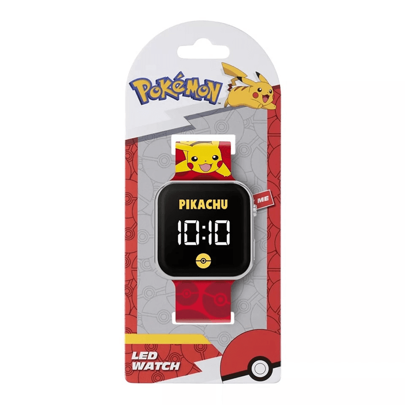Boing Toys Pokemon Pok4405 Reloj Led Rojo