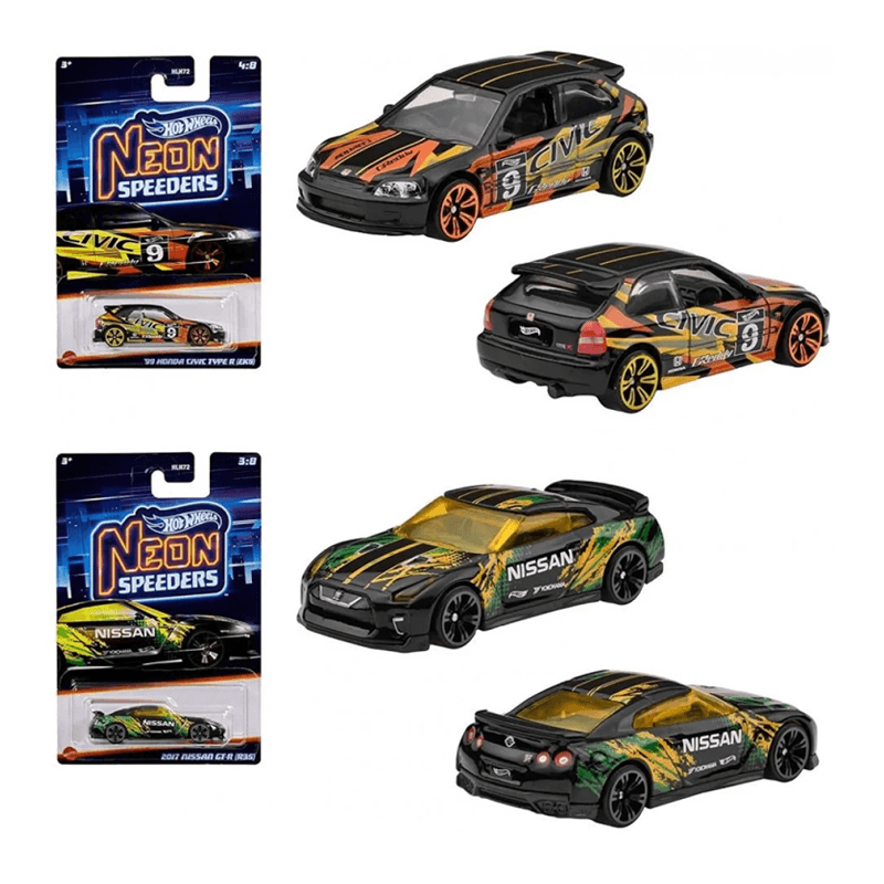 Mattel Hot Wheels Hlh72 Vehiculo Neon Speeders Surtido