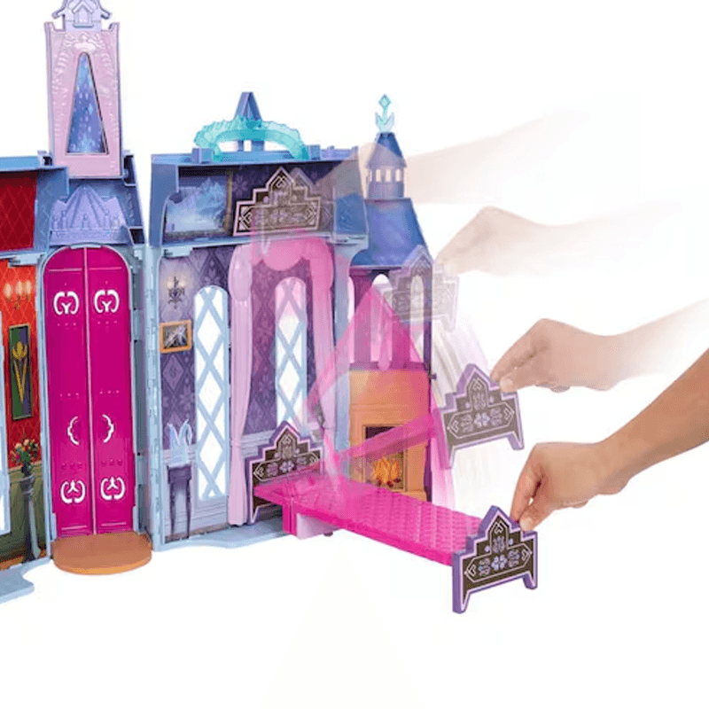 Mattel Disney Princesas Hlw61 Frozen Castillo De Arendelle Con Muñeca Elsa