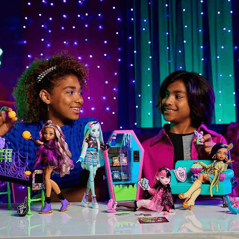 Mattel Monster High Hnf67 Juego Salón De Estudio