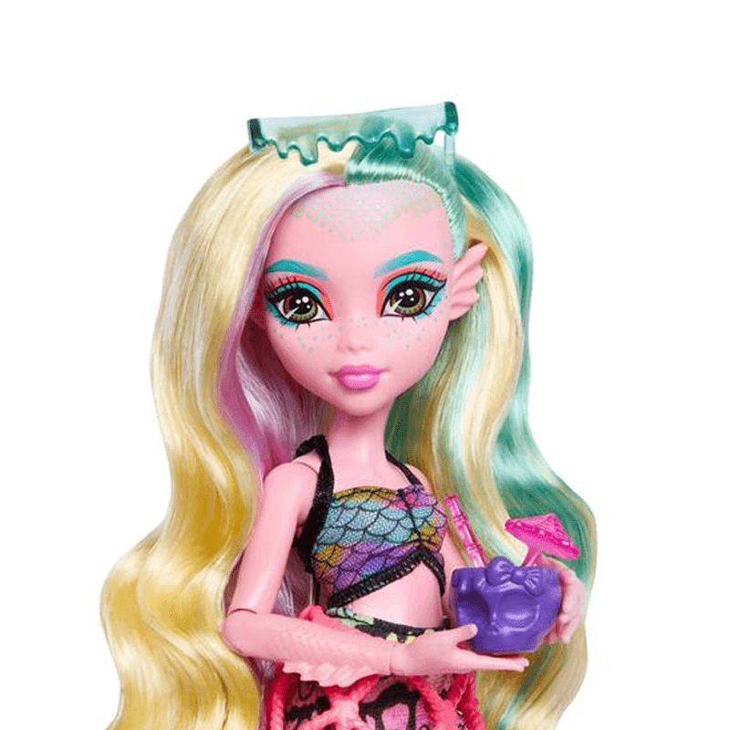 Mattel Monster High Hrp70 Muñeca Lagoona Blue Isla Scare Adise Bar