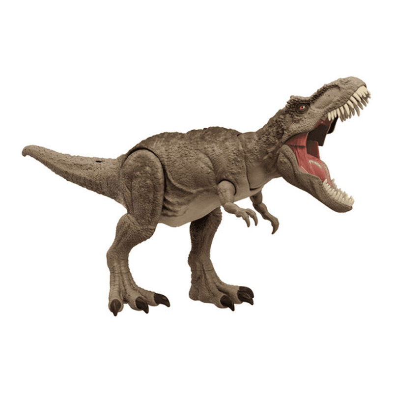 Mattel Jurassic World Hxf53 Figura De T Rex Ataque Total