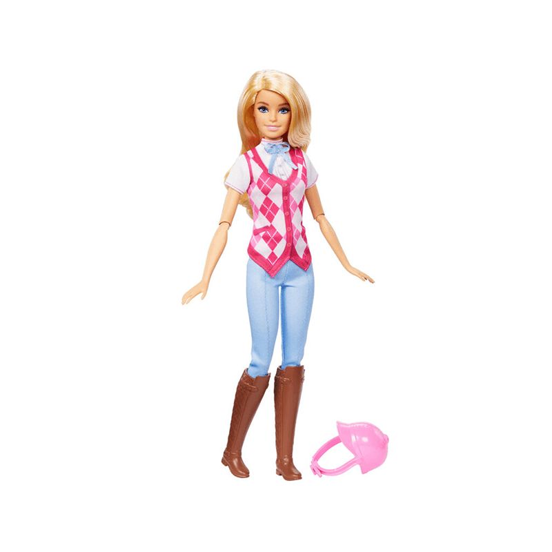 Mattel Barbie Hxj38 Muñeca Malibu Con Ropa Y Accesorios Para Montar