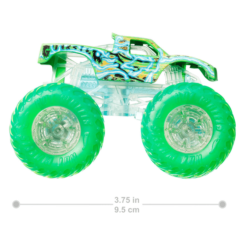 Mattel Hot Wheels Hyj19 Camión Presión Monster Trucks Power Smashers