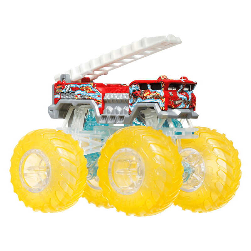 Mattel Hot Wheels Hyj19 Camión Presión Monster Trucks Power Smashers