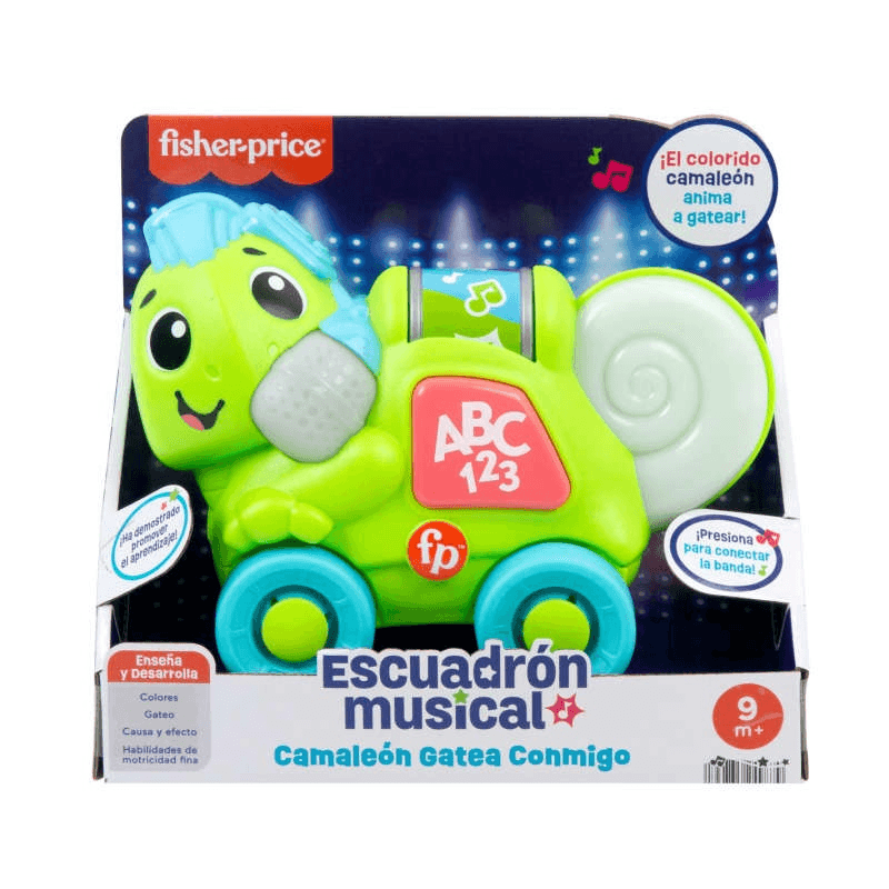 Mattel Fisher Price Hyl18 Camaleón Musical Intectivo Con Luces Abc