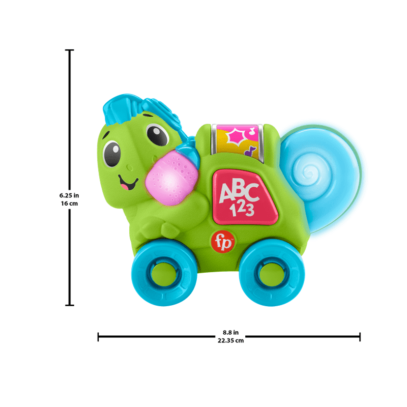 Mattel Fisher Price Hyl18 Camaleón Musical Intectivo Con Luces Abc