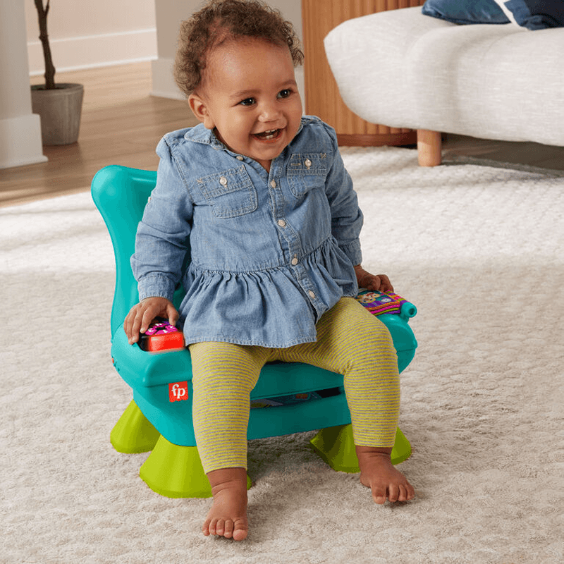 Mattel Fisher Price Hyp36 Juguete Para Bebe Silla De Aprendizaje Musical