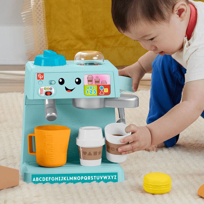 Mattel Fisher Price Hyp38 Juguete Para Bebe Mi Primera Maquina De Café