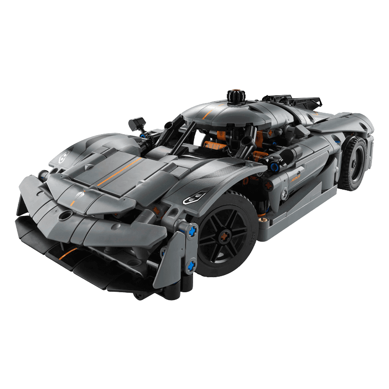 Lego Technic 42173 Hipercoche Koenigsegg Jesko Absolut Grey