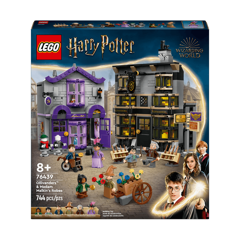 Lego Harry Potter 76439 Ollivanders Y Las Túnicas De Madam Malkin