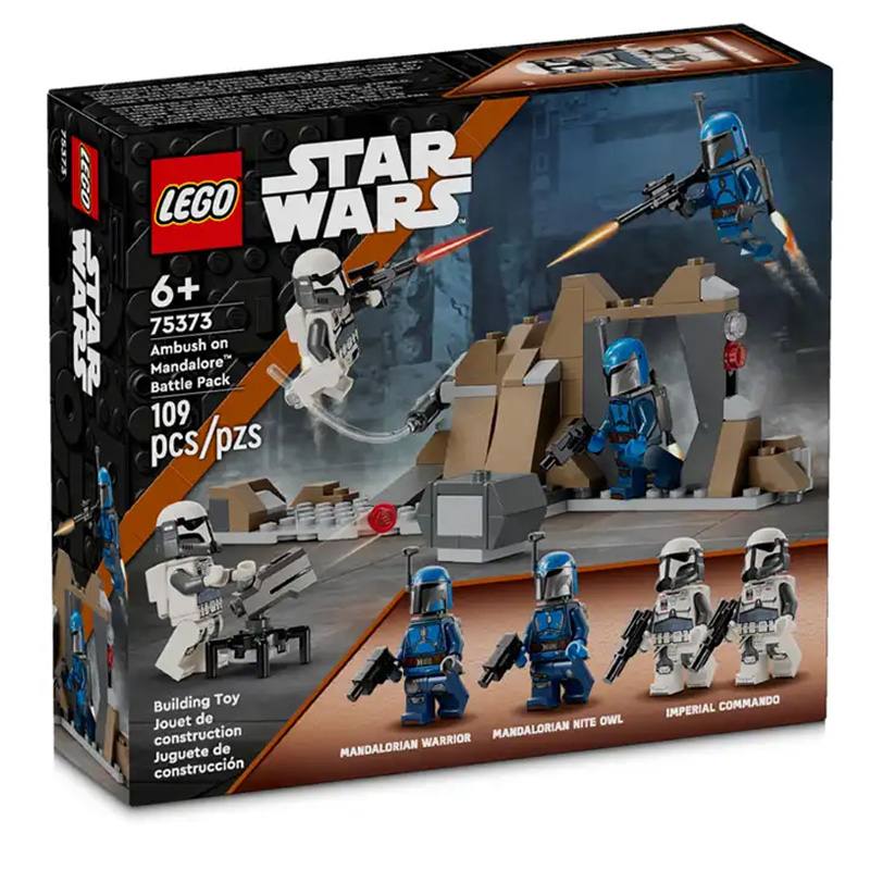 Lego Star Wars 75373 Paquete De Batalla Emboscada En Mandalore