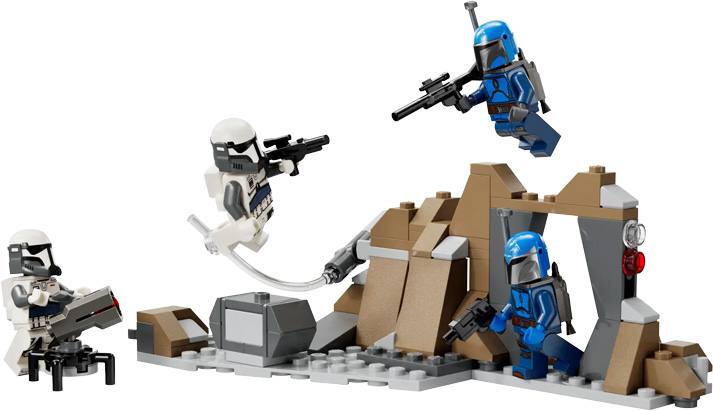 Lego Star Wars 75373 Paquete De Batalla Emboscada En Mandalore
