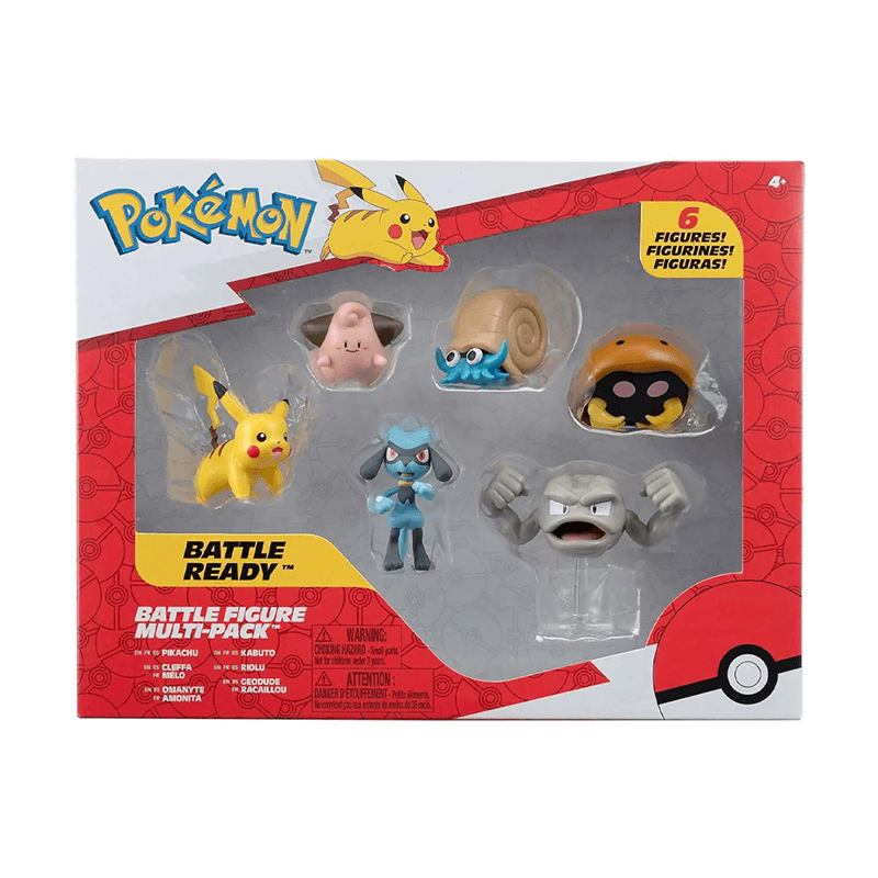 Jazwares Pokémon Pkw2469 Figura De Batalla Multi Pack Surtido