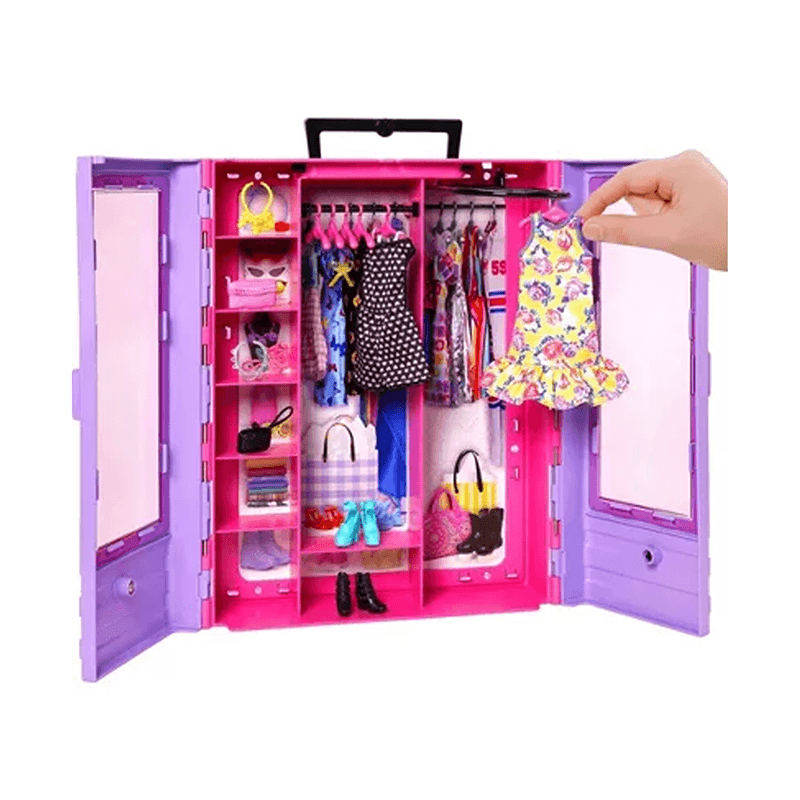 Mattel Barbie Hjl66-1 Mu–eca Set De Closet Con Accesorio