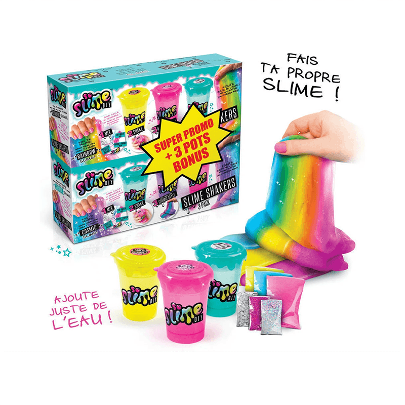 Canal Toys Diy Ssc 019 So Slimes Kemers Set De 3 + 3 Multicolor