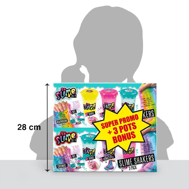 Canal Toys Diy Ssc 019 So Slimes Kemers Set De 3 + 3 Multicolor