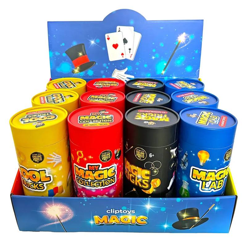 Cliptoys Fun Magic 708387 Magic Circus Colección Cdu con 12 piezas