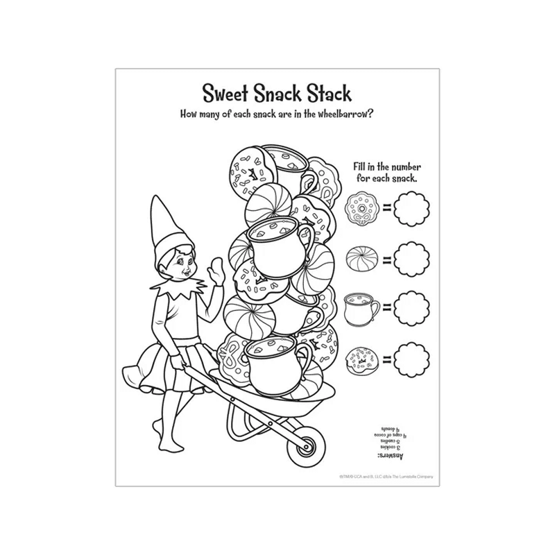 The Elf On The Shelf  Eotsactbook Libro Los Amigos De Papá Noel En El Polo Norte