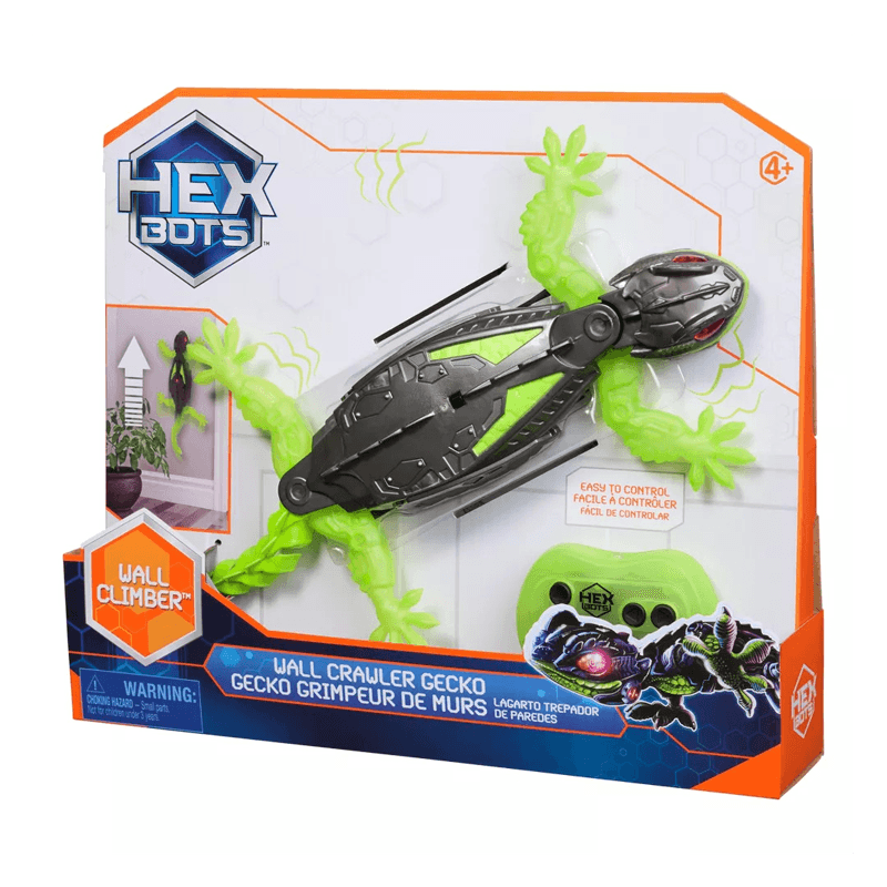 Spin Master Hex Bots 6070281 Lagarto Trepador De Paredes